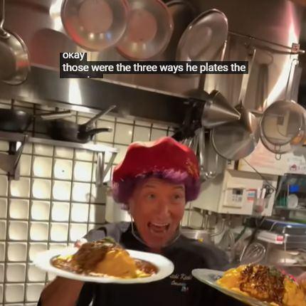 This is the best Omurice at Kichi Kichi Omurice in Kyoto image