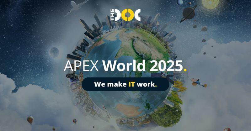 We will be present at APEX World 2025. image