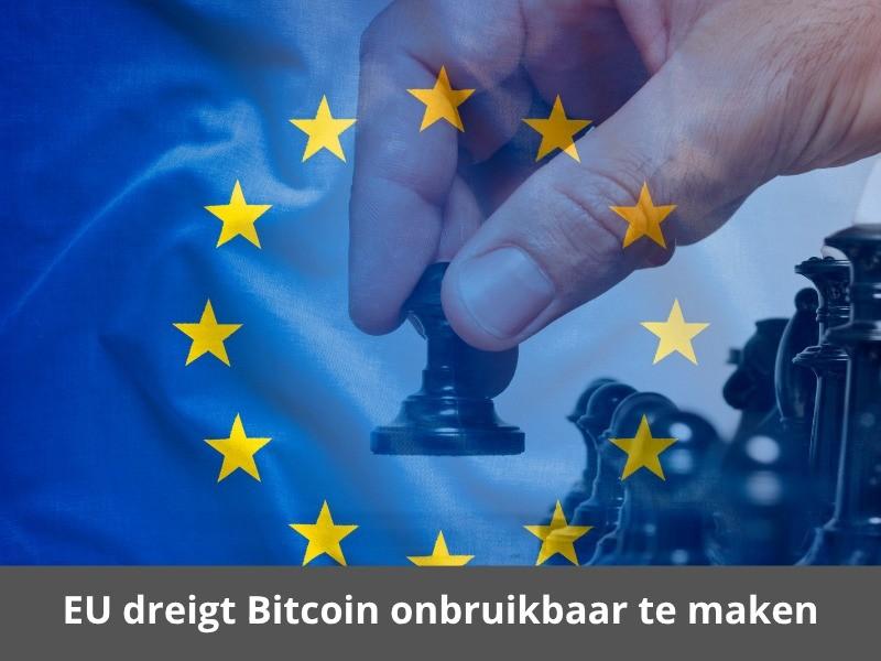 EU dreigt Bitcoin onbruikbaar te maken, onder het mom van privacy image