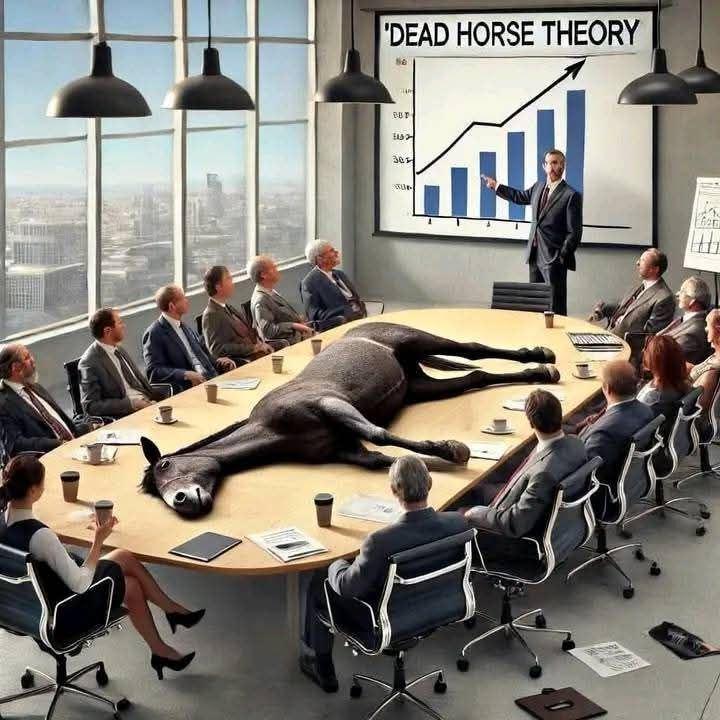 Theorie van het dode paard image
