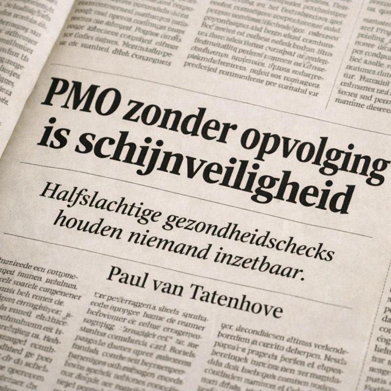 Veel organisaties bieden een Preventief Medisch Onderzoek aan en kunnen dat netjes afvinken. image