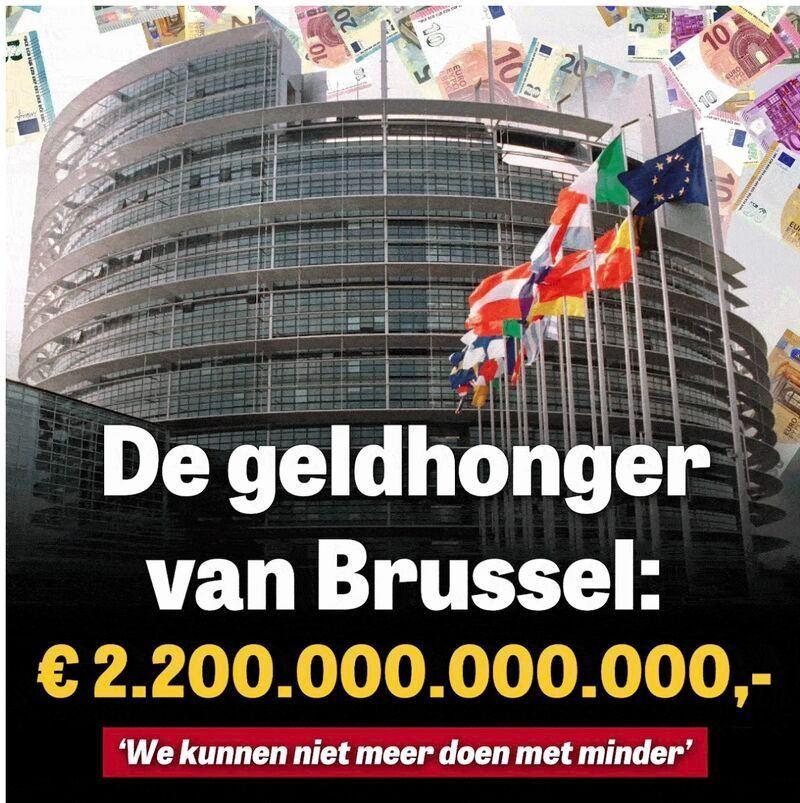 €2.200 miljard. En dit keer wordt het niet verpakt in vage taal of technische nuance het wordt gewoon openlijk uitgesproken. image