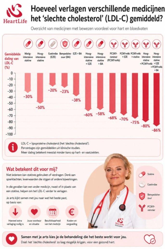 Het kost me soms meer energie om mensen te overtuigen van cholesterolverlaging, dan om hun cholesterol daadwerkelijk te verlagen. image